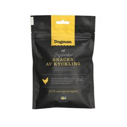 Dogman Frysetørret Snack 100% Naturlig Hundegodbid Kylling 50g